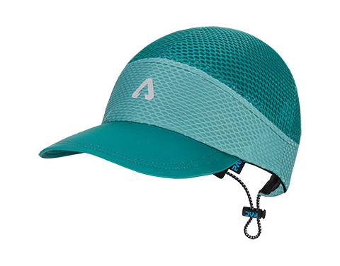 Packshoty czapek letnich 23 profesjonalne zdjęcie produktowe czapki z daszkiem w kolorze zielonym ze ściągaczem z tyłu